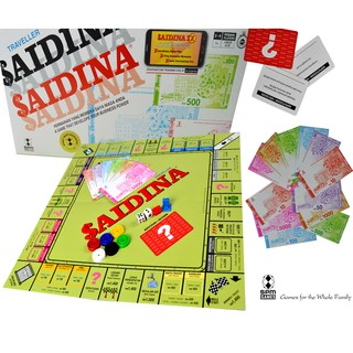 SPM Saidina Traveller Board Game / Permainan Papan Saidina SPM - Dual Language (Bahasa Malaysia & English)/Original SPM