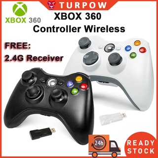 XBOX 360 Controller Wireless with 2.4G Receiver XBOX Controller Bluetooth Controllers Gamepad Game Handle PC Controller Joystick XBOX Controller for PC / Xbox 360/ Xbox 360 Slim