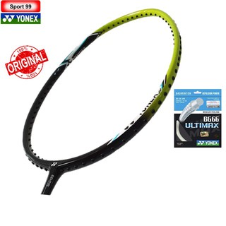 Yonex【Original】Arcsaber 5i Install Yonex BG66 Ultimax String Badminton Racket(1pcs)【FREE INSTALL STRING】