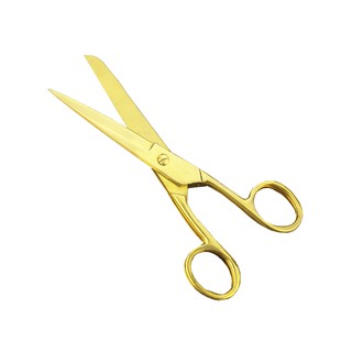 7" Gold Shears Knife Edge Craft Tailor Scissors Heavy Duty Stainless Steel Professional Fabric Dressmaker Shears