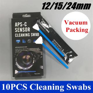 10PCS/Set APS-C Sensor Cleaning Swabs Kit For DSLR Lens Digital Camera Phone