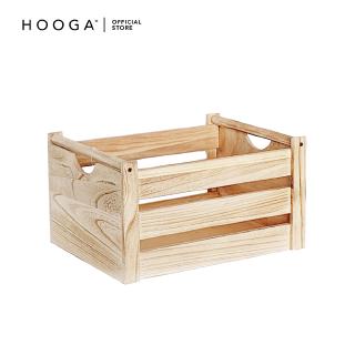 HOOGA Mio Wooden Crates Multi-Purpose Organizer