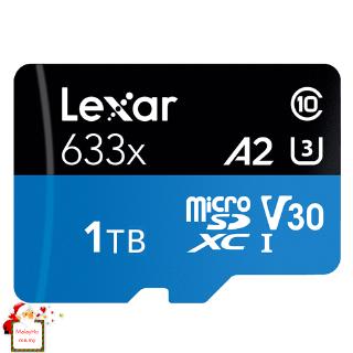 Lexar micro sd 512gb 633x UHS-I Flash Memory card 1TB microsd For Drone Gopro Dji Sport Camera SD