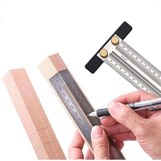 Marking T Ruler Woodworking Scriber Rule Gauge Ruler Pro Precision Bend Ruler Tiny T Square