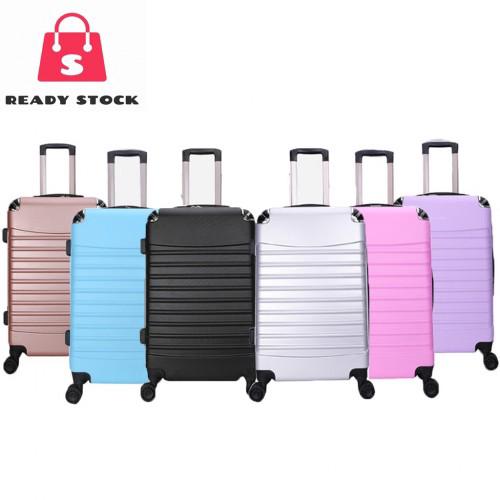 Rss_SRS ABS Plain Travel Luggage - 7 Colours