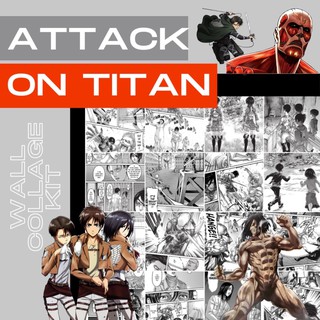 Attack on Titan Wall Collage Kit