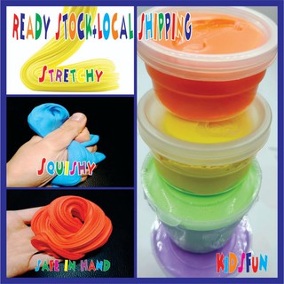 15G Fluffy Foam Clay Soft Charms Cloud Slime Kids Toys