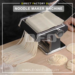 DFO High Quality Stainless Steel Manual Noodle Pasta Maker Machine Homemade Household Mesin Mee Gelek Tepung