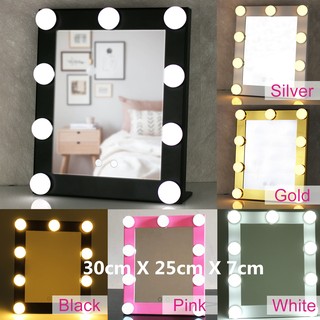 Vanity Lighted Makeup Mirrors with Dimmer Stage Beauty Mirror LED Bulb_WL