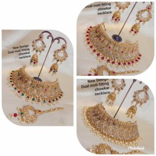 Choker Set in Gold Plated Finishing
