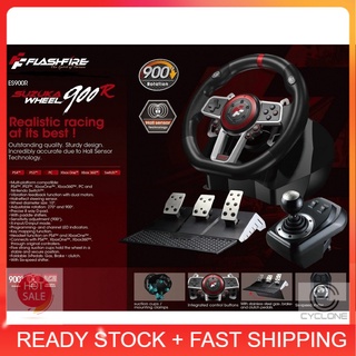 FLASHFIRE SUZUKA 900R WHEEL WITH SHIFTER Compatible with PC, PS3/PS4, Xbox 360/XBOX ONE and Nintendo Switch