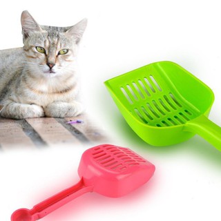 😸 Cat 😸 Cleaner Scooper Shovel Sand Waste Scoop Plastic Cat Litter Scoop