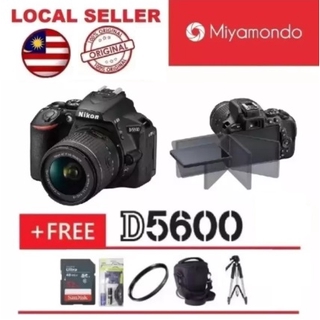 Nikon D5600 18-55mm + 32GB + Bag + Tripod + Cleaning Kit + CPL Filter