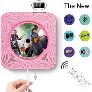 CD player wall-mounted Bluetooth speaker portable home Audio Boombox with remote control FM radio