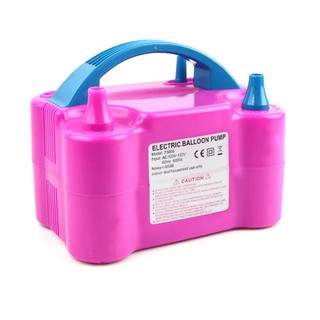 Dual Nozzle Portable Electric Balloon Pump (3 months warranty) Free Shipping