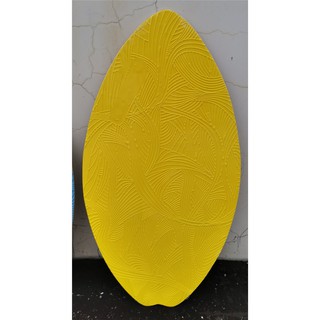 ♙♟91cm wooden non-slip beach surfboard, sand board, prop decoration skimboard board