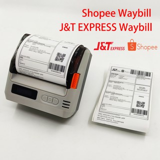 TEKLEAD 80mm Handheld Portable Thermal Receipt Printer Bluetooth Wireless Waybill Sticker Printer