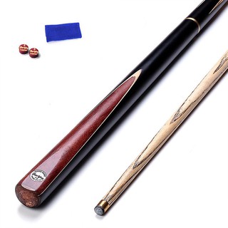 2 Pieces Cues Ash Snooker Pool Cue Set with Case for Tight Spaces SE09(no case)