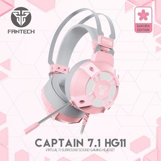 FANTECH HG11 Captain True Virtual Surround Sound 7.1 Headset ( Black / Space Edition / Sakura Edition)