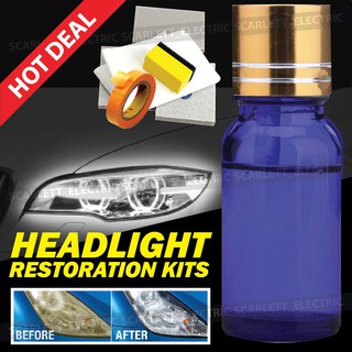 Headlight Car Lamp Restoration Kits Sanding & Polishing System Repair/Kit Pencuci Lampu Kereta (1)