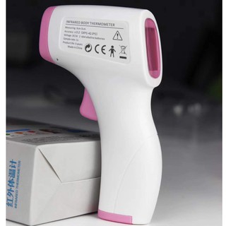 Baby Forehead Ear Thermometer Infrared Digital LCD Baby Measurement Temperature Gun with Data Holding Backlight Function