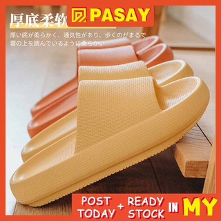 READY STOCK💝PASAY 2021 Kasut Wanita Home Selipar Room Slippers Women's Sandal EVA Fashion Slippers Upgrade Japanese Comfortable 4.0cm Thick Sole Shower Slippers House Slippers Indoor Slipper