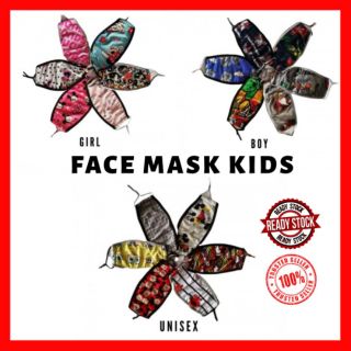 FACE MASK FOR KIDS | 2 LAYERS COTTON FACE MASK KANAK-KANAK (1)