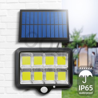 OOJU 160COB Solar Light Waterproof Lampu Solar Outdoor Lighting Motion Sensor Spotlight Solar Lamp For Garden Street Home