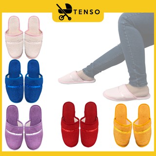 Tenso Anti-slip Slippers Home Indoor Bathroom Slippers For Home, Hotel, Homestay & Airbnb - 3236679