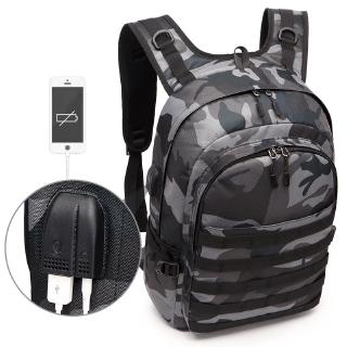 Third level Camouflage Computer Backpack Student Travel Bag 17 Inch Waterproof