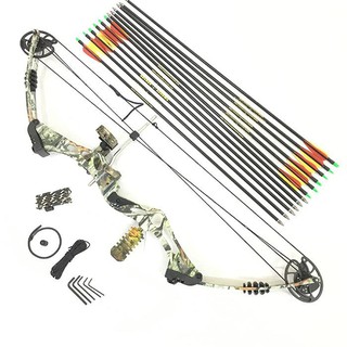 40-50LBS Right Handed Magnesium Alloy Compound Bow Archery Set (1)