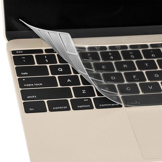 Keyboard Clear TPU Cover Skin Protector for Apple MacBook 12 Inch with Display