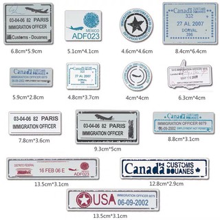 🔥S.YRetro Air Travel Postmark Air Ticket Suitcase Stickers Luggage Stickers Notebook SkateboardipadWaterproof Sticker202