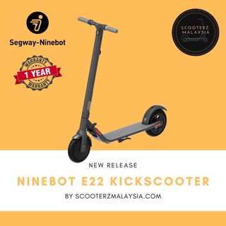 Segway Ninebot E22 Electric Scooter (300W, 20kmh, 22km Range)