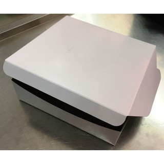 CAKE BOX WHITE 10 X 10 X 2.5 (inches) 10PCS