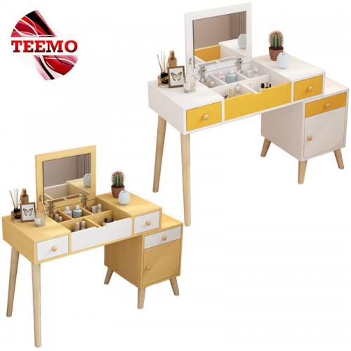 READY STOCK 💰 TEEMO Multi-function Retractable Solid Wood Makeup Dressing Table (DT001)