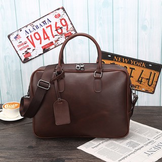【Ready Stock】New Pu leather official handbag retro shoulder slung computer bag