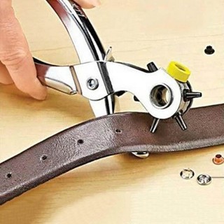 💘BlingBling💘Hole Puncher Handle Punch Eyelet Plier with 5 Different Hole Size