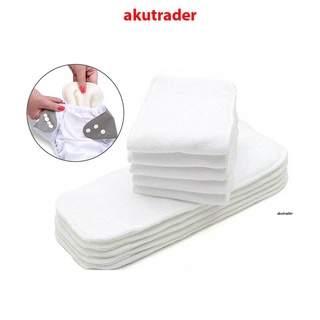 3 Layer 100% Microfiber Insert Cloth Diaper Cloth Diapers Lampin Bayi