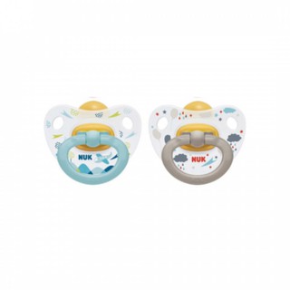 NUK Orthodontic Soother Latex (2pcs/Pack)