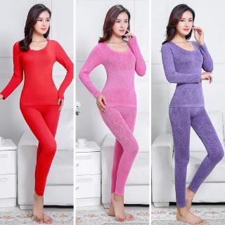 seluar autumn and winter ladies thermal underwear thin section autumn clothes Qiuku women's suit inner body slim bottom