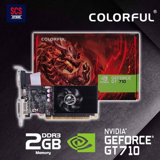 Colorful GeForce GT710 / GT730 2GD3-V Graphic Card
