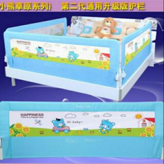 1.5/1.8 Meter Baby Bed Safety Fence Bed Rail Anti Fall Penghadang Katil (RANDOM) Pagar Katil Penghalang Katil Queen King
