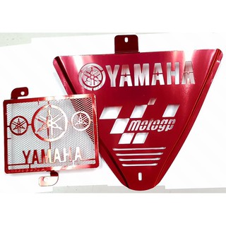 Yamaha 135LC LC135 V2 V3 V4 V5 V6 v7 Coolant Net & Engine Cover Radiator Cover Bawah Segi Panjang Tiga Segi