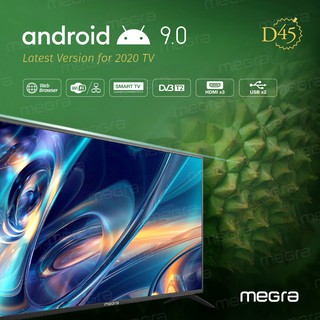 45 inch 4K MEGRA SMART LED TV Model:D45