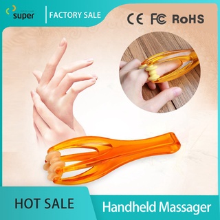1Pcs 2 Rollers Finger Massager Mini Finger Joints Massager With Elastic Handle For Finger Blood Circulation & Muscle Relaxation