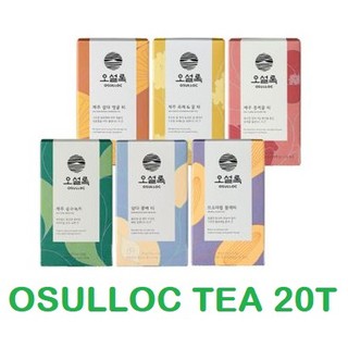OSULLOC 20T Korea JEJU Tea / black Milk Tea / Green Tea / tangerine Special Tea 20EA