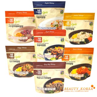 Instant Rice Korean Bibimbap Series THE ON Easy to Cook 7 Flavored