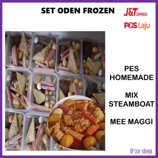 Oden frozen pes homemade (set hidangan 2-3 orang)