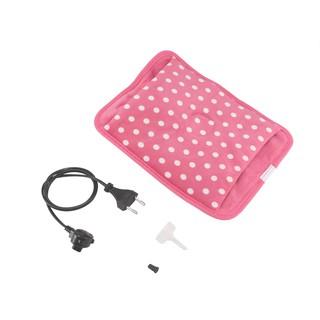 Portable Rechargeable Winter Polka Dot Print Electric Hand Warmer Warm Keeping Hot Water Bag (1)